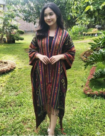 Ambachtelijke geweven kimono